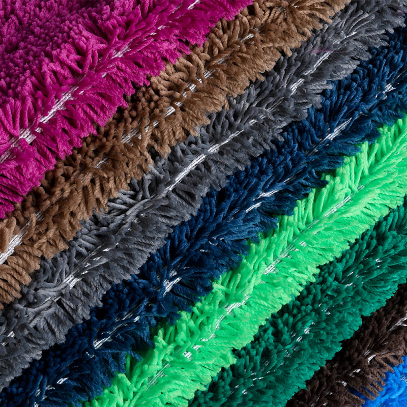 Polyester Cut Pile Carpet Fabric