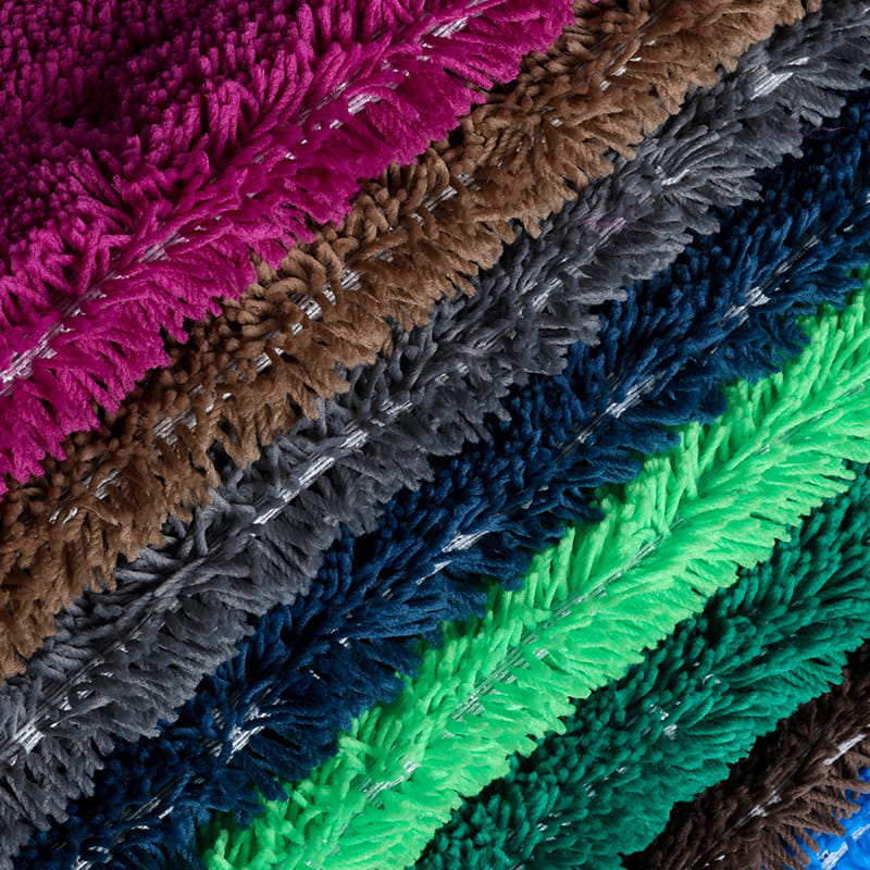 Polyester Cut Pile Carpet Fabric