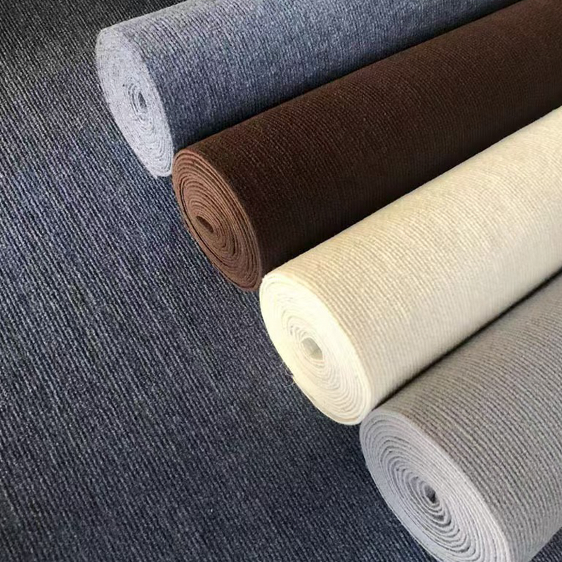 Polyester Loop Pile Carpet Fabric